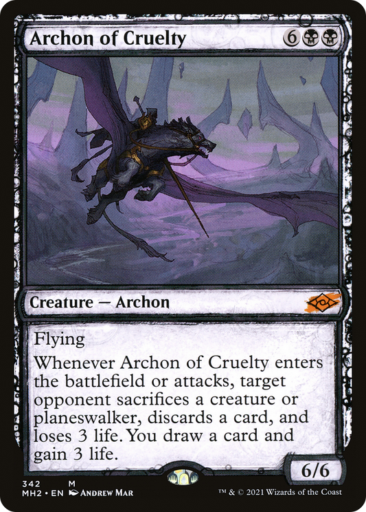 Archon of Cruelty (Showcase) (342) - Modern Horizons 2