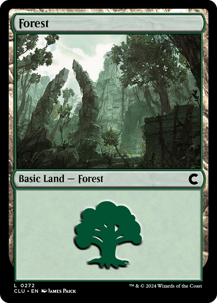 Forest (272) - Ravnica: Clue Edition