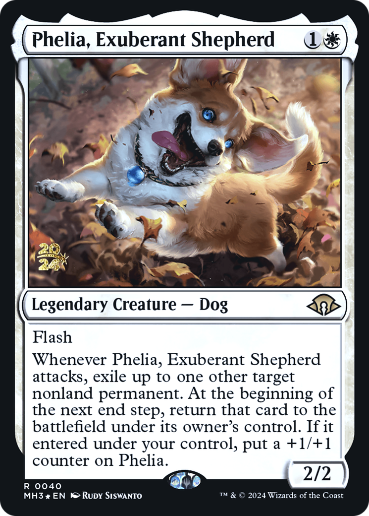 Phelia, Exuberant Shepherd (040) Foil - Modern Horizons 3 Promos
