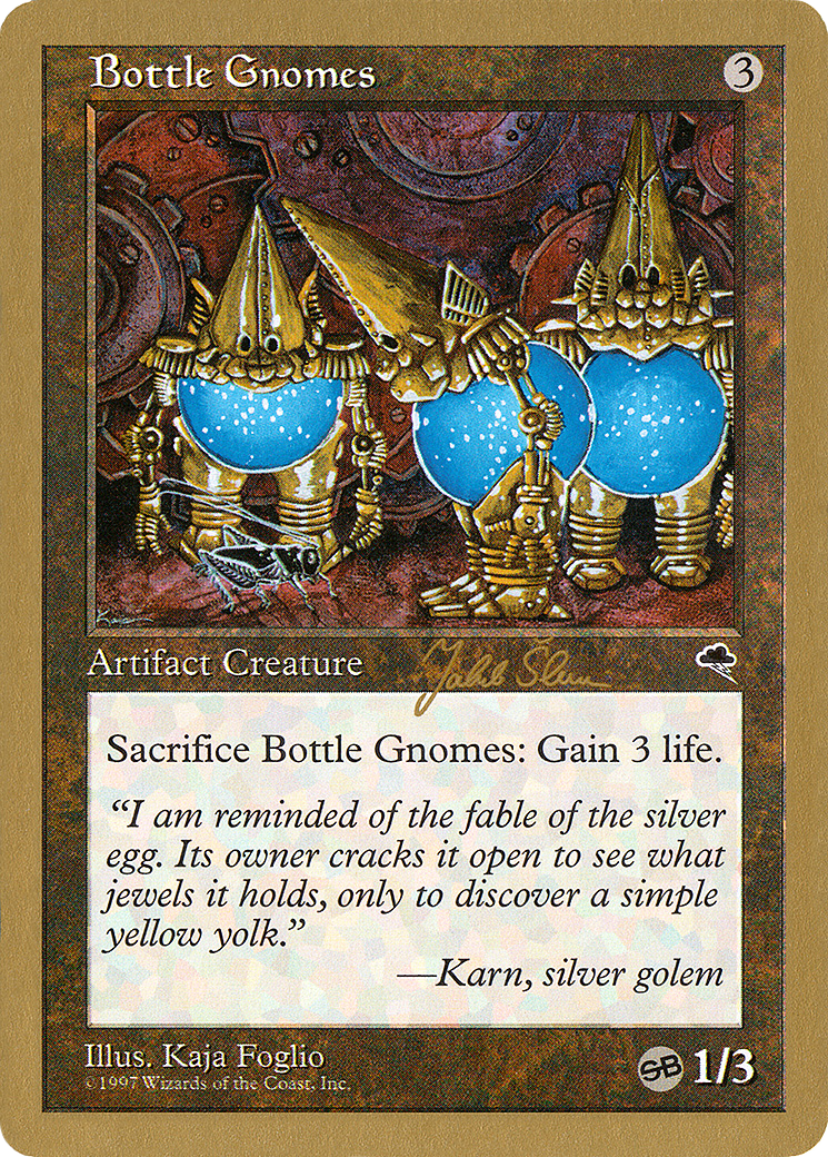 Bottle Gnomes (Jakub Slemr) (SB) [World Championship Decks 1999] | Silver Goblin