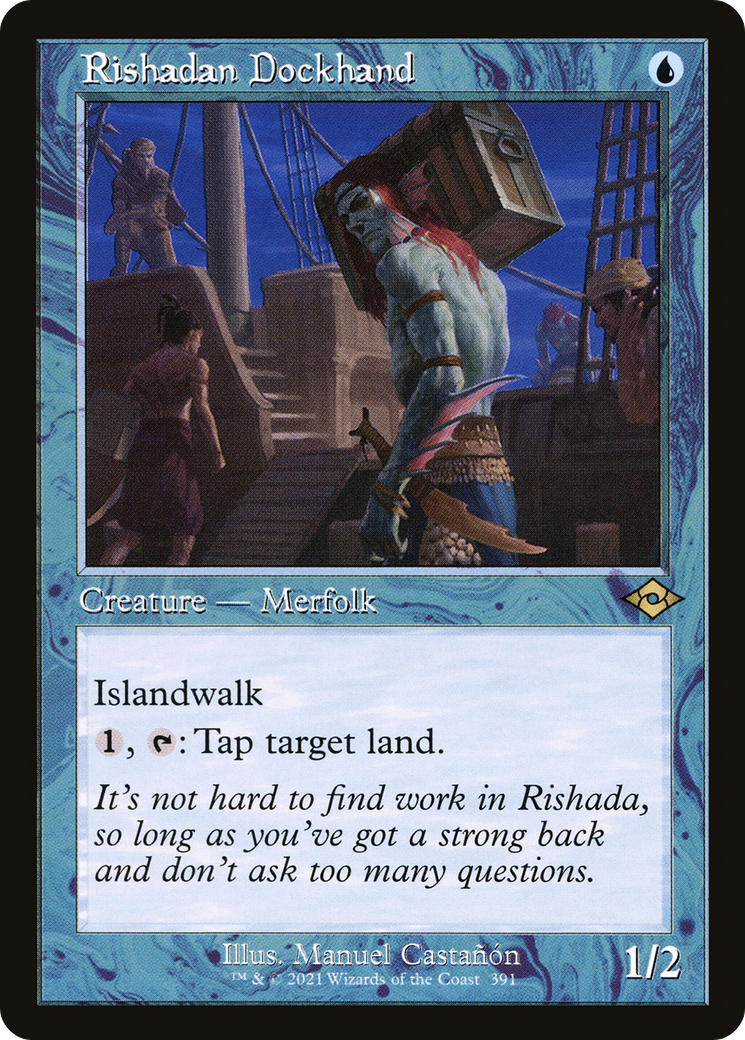 Rishadan Dockhand (Retro) (391) Foil - Modern Horizons 2