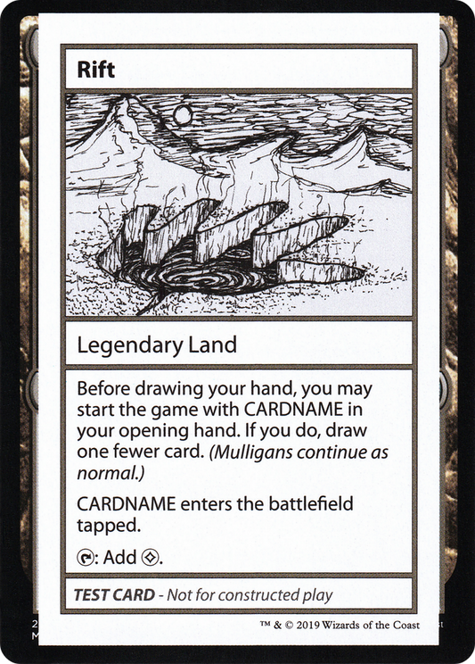Rift (2021 Edition) [Mystery Booster Playtest Cards]