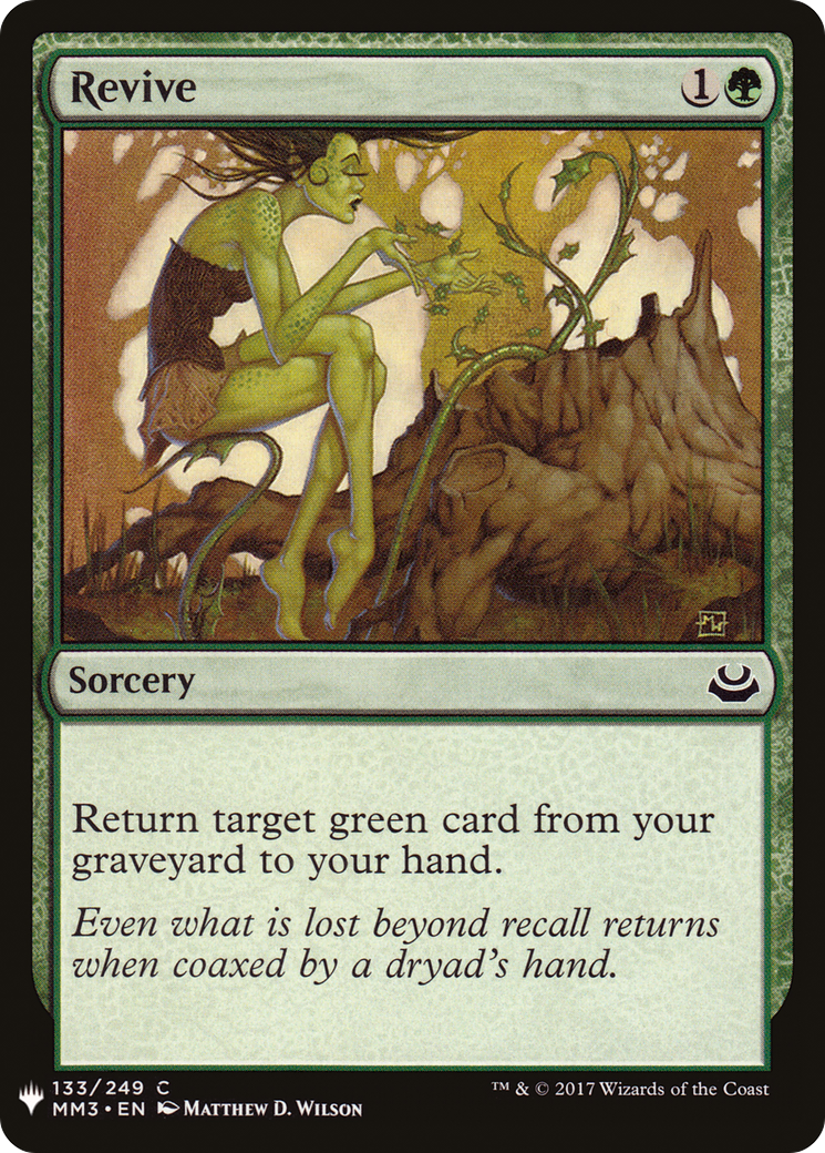 Revive (MM3-133) - The List