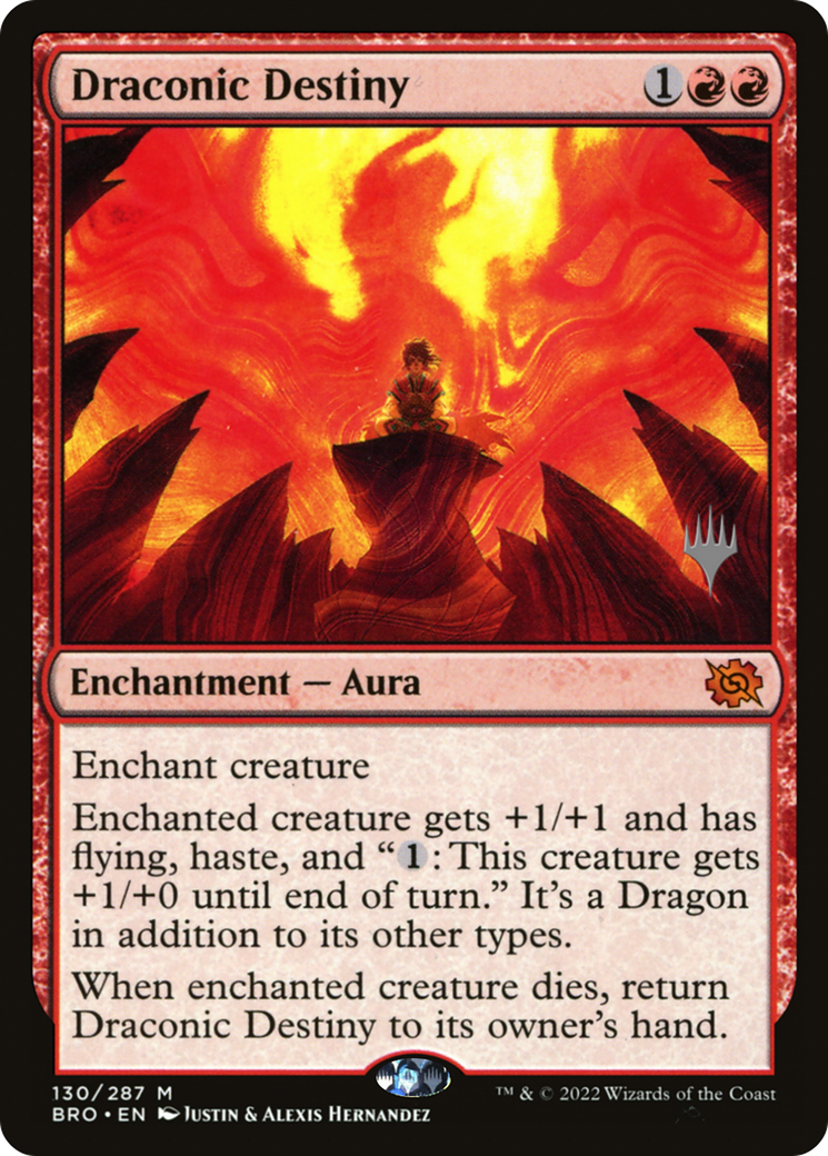 Draconic Destiny (130p) - The Brothers' War Promos