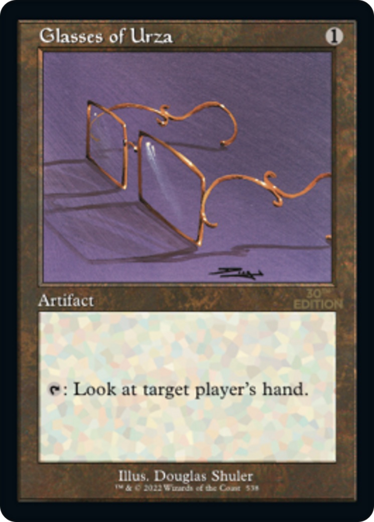 Glasses of Urza (Retro) (538) - 30th Anniversary Edition