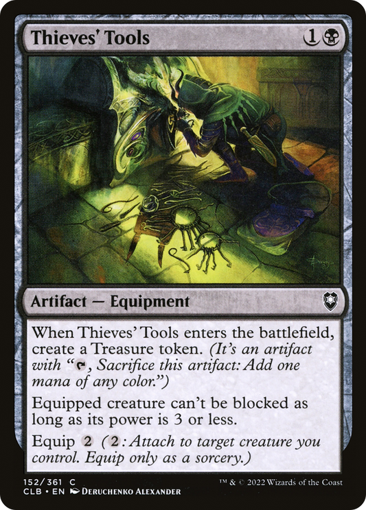 Thieves' Tools [Commander Legends: Battle for Baldur's Gate] Foil