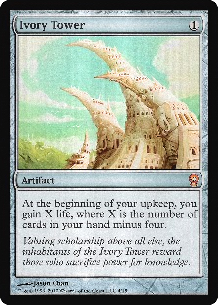Ivory Tower (004) Foil - From the Vault: Relics