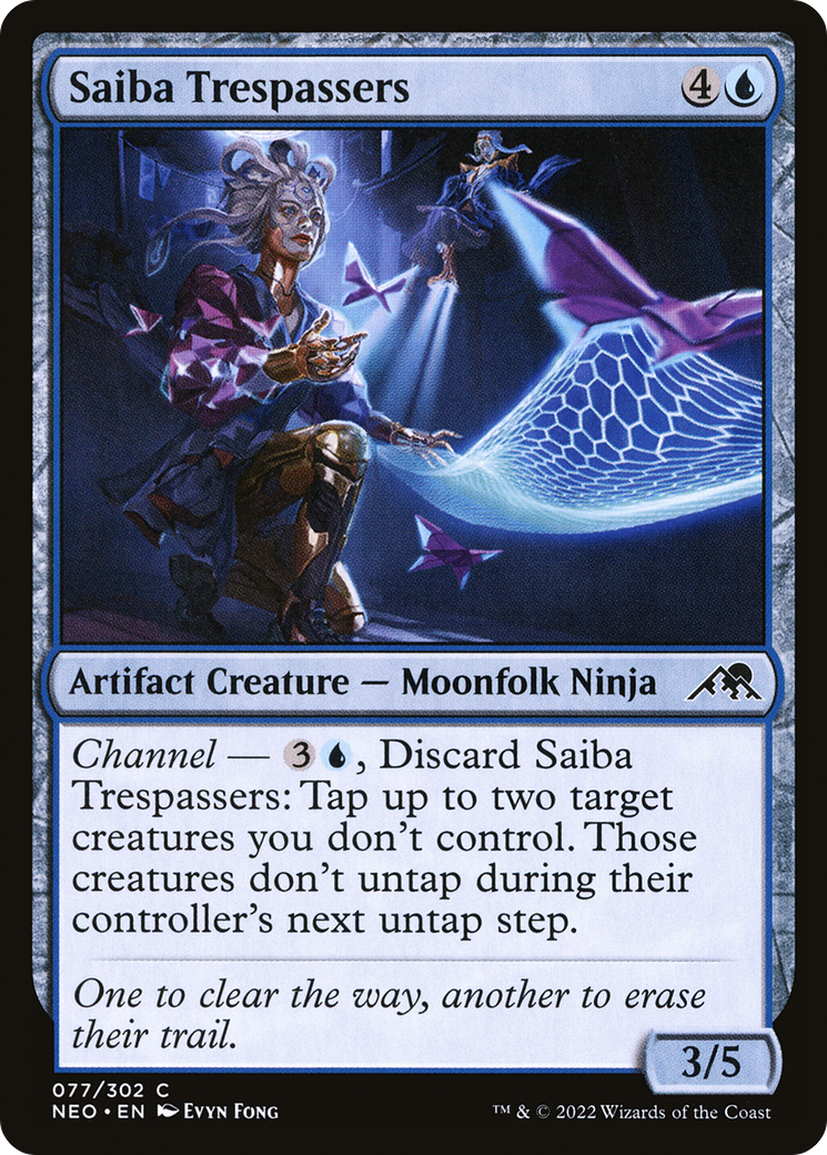 Saiba Trespassers (077) - Kamigawa: Neon Dynasty