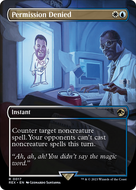 Permission Denied (Borderless) (017) - Jurassic World Collection