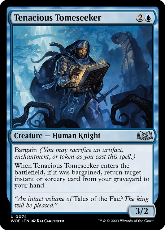 Tenacious Tomeseeker (074) - Wilds of Eldraine