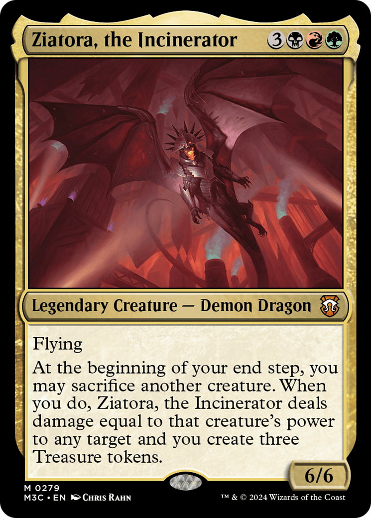 Ziatora, the Incinerator [Modern Horizons 3 Commander] | Silver Goblin