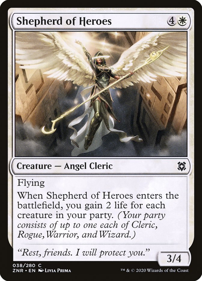 Shepherd of Heroes [Zendikar Rising] | Silver Goblin