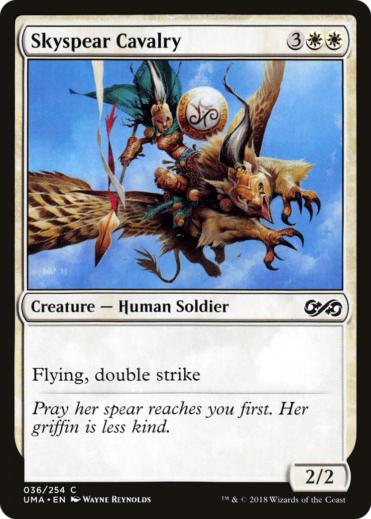 Skyspear Cavalry (036) Foil - Ultimate Masters