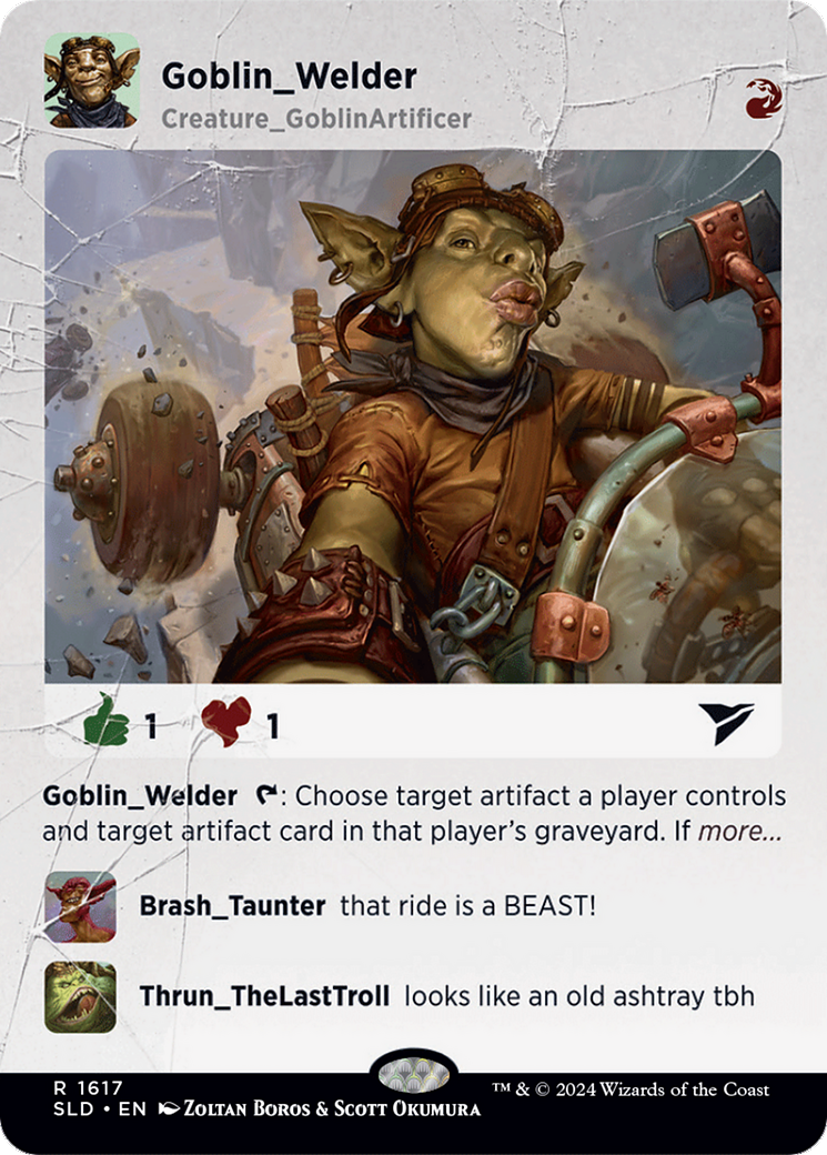 Goblin Welder (1617) - Secret Lair Drop