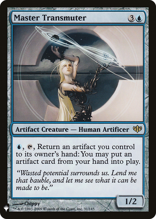 Master Transmuter (CON-31) - The List
