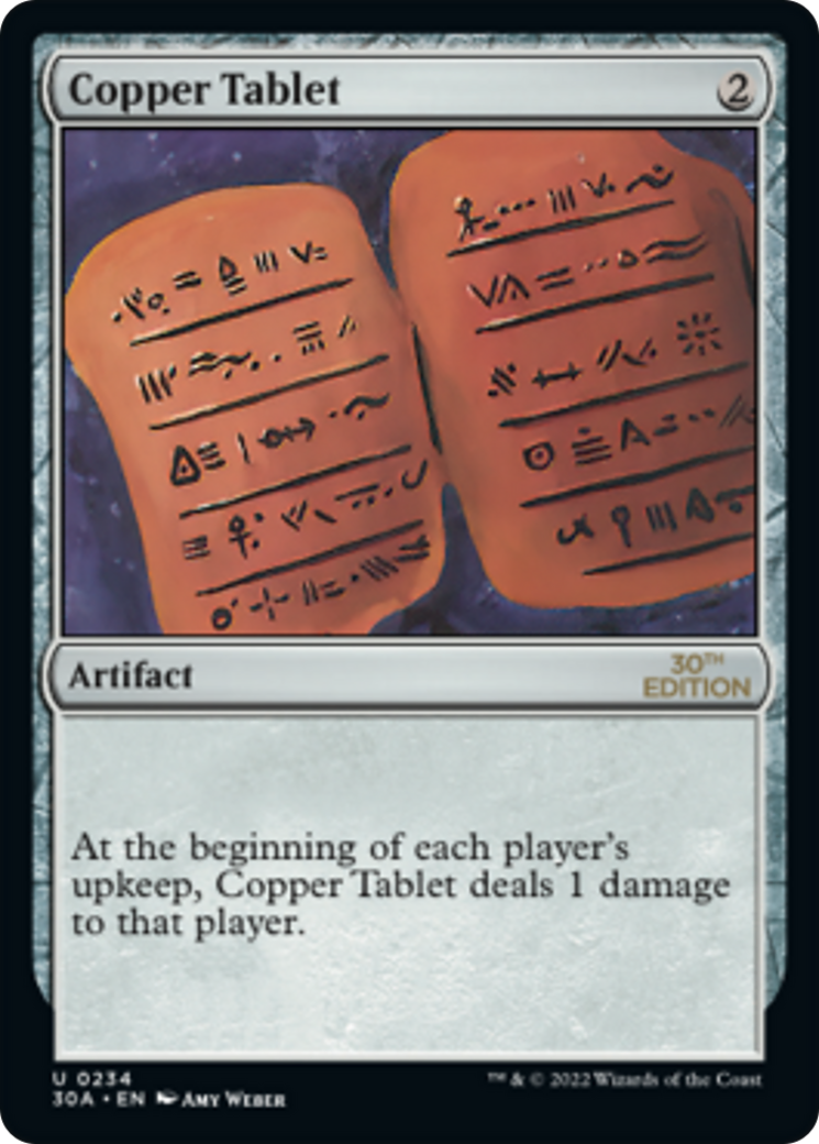 Copper Tablet (234) - 30th Anniversary Edition