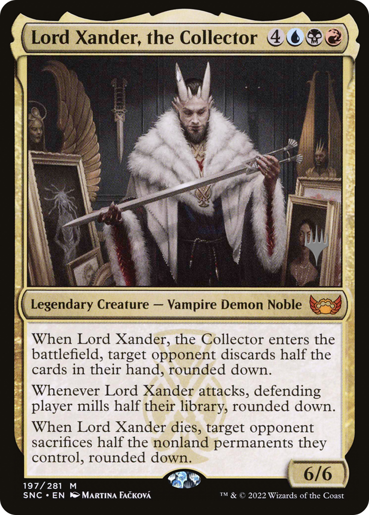 Lord Xander, the Collector (197p) - Streets of New Capenna Promos