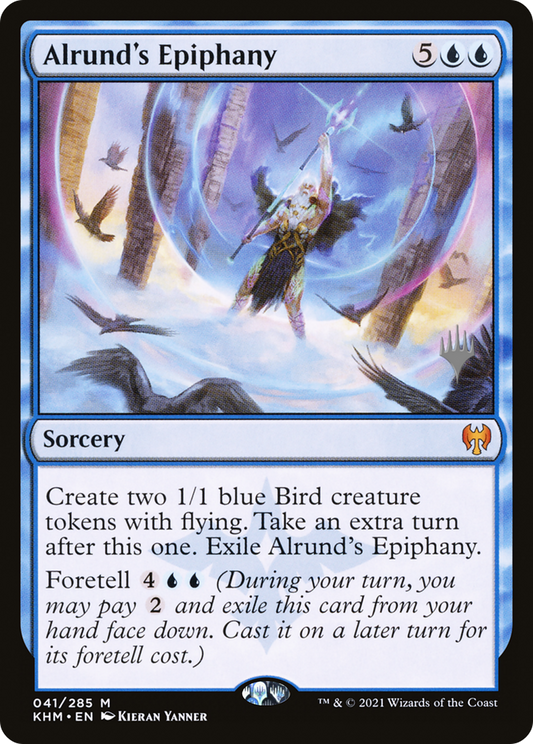 Alrund's Epiphany (41p) Foil - Kaldheim Promos