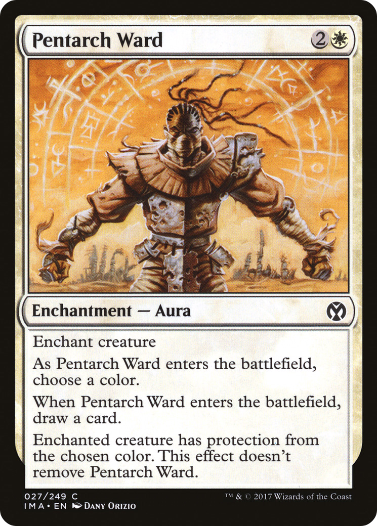 Pentarch Ward (027) Foil - Iconic Masters