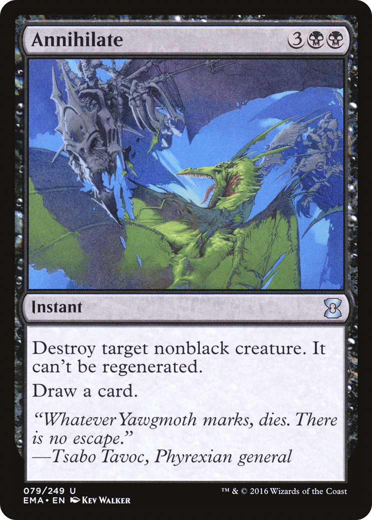 Annihilate (079) Foil - Eternal Masters