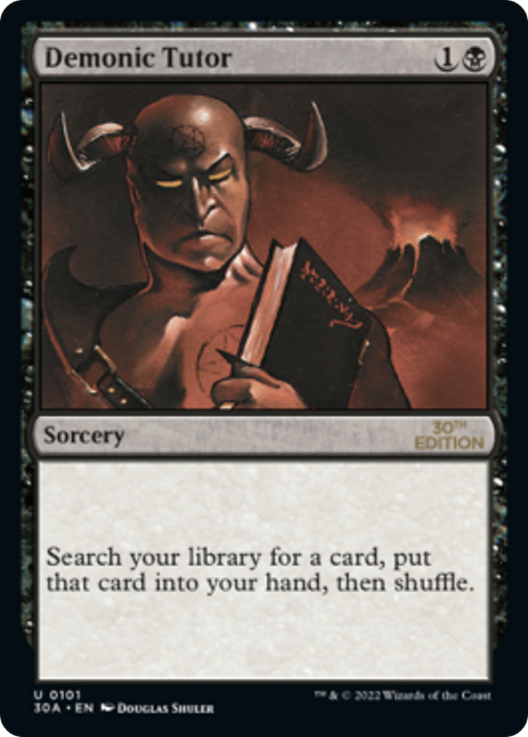Demonic Tutor (101) - 30th Anniversary Edition