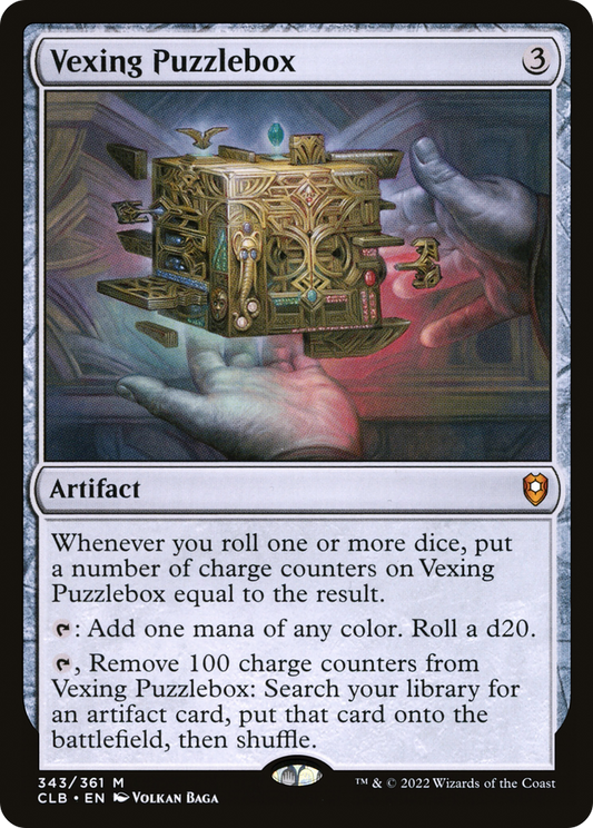 Vexing Puzzlebox [Commander Legends: Battle for Baldur's Gate] Foil