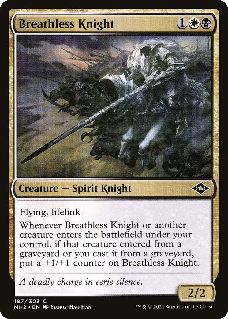 Breathless Knight [Modern Horizons 2] | Silver Goblin