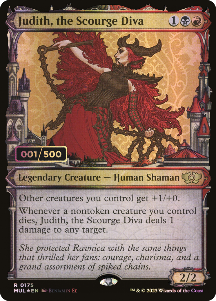 Judith, the Scourge Diva (Showcase) (175z) Foil - Multiverse Legends