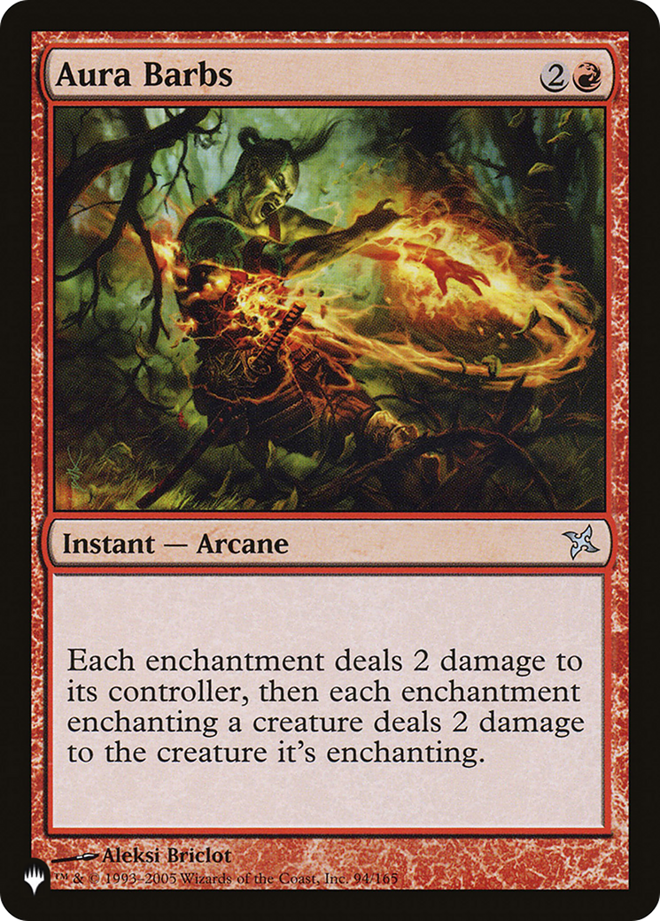 Aura Barbs (94/165) - The List