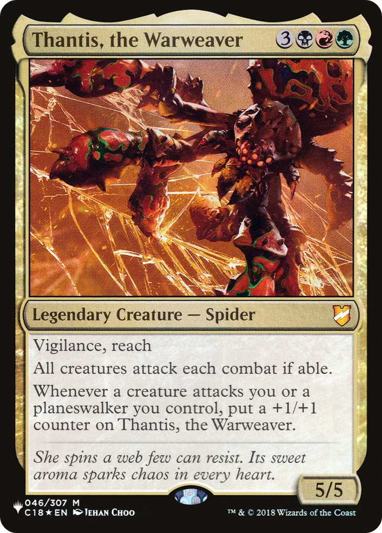 Thantis, the Warweaver [The List Reprints] | Silver Goblin