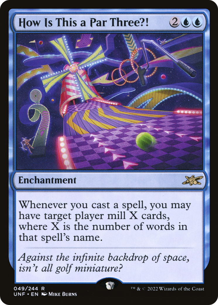 How Is This a Par Three?! (049) Foil - Unfinity