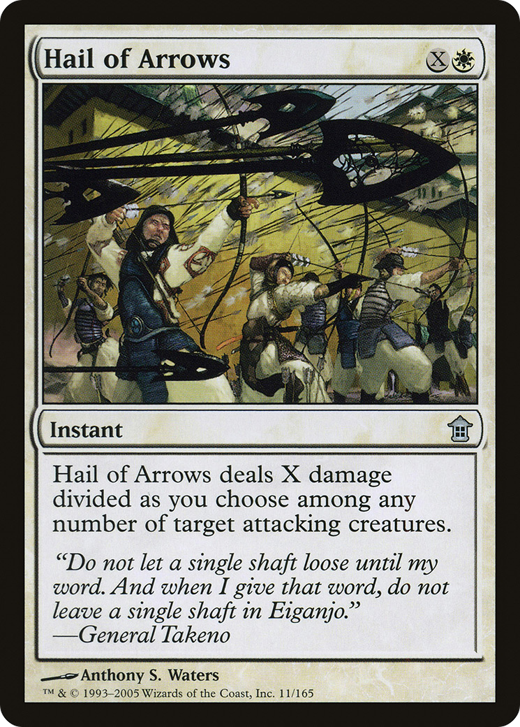 Hail of Arrows [Saviors of Kamigawa] Foil