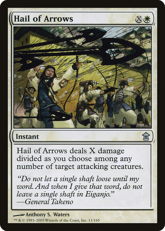 Hail of Arrows [Saviors of Kamigawa] Foil