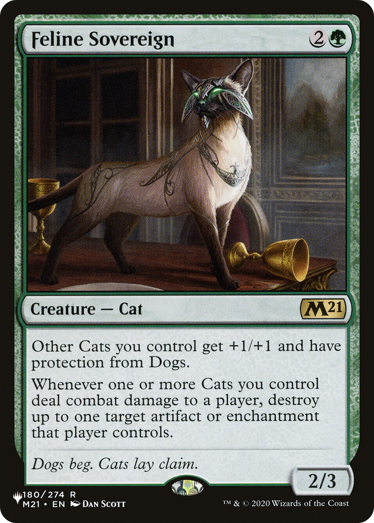 Feline Sovereign (M21-180) - The List