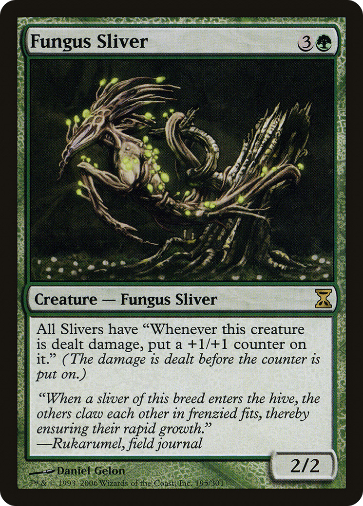 Fungus Sliver (195) - Time Spiral Foil