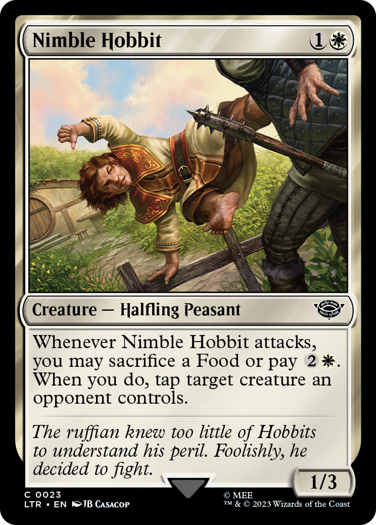 Nimble Hobbit [The Lord of the Rings: Tales of Middle-Earth] Foil