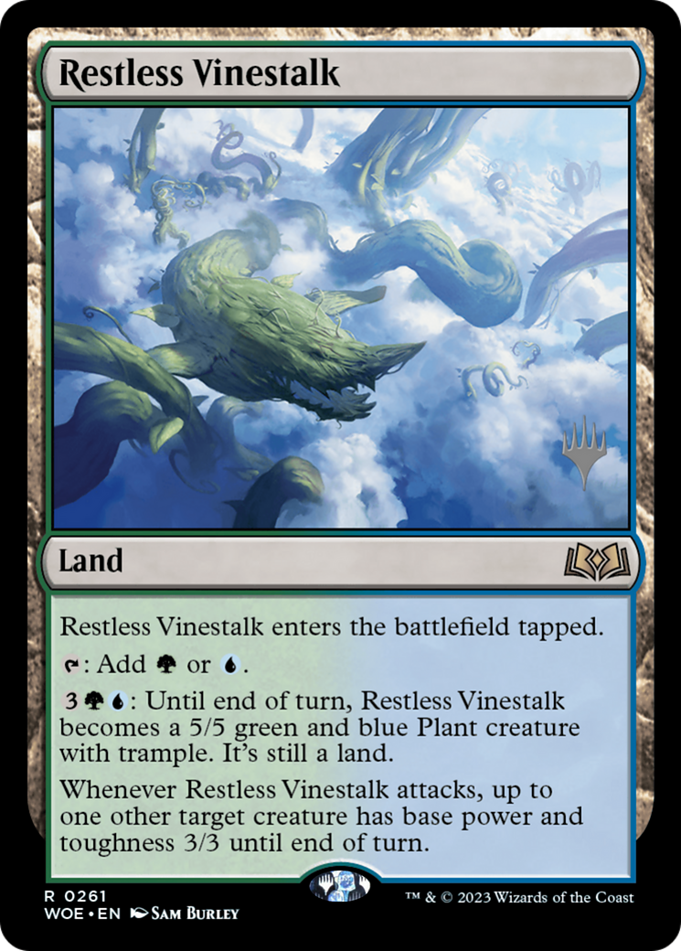 Restless Vinestalk (261) - Wilds of Eldraine Promos
