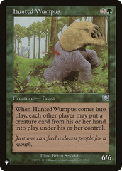 Hunted Wumpus [The List Reprints] | Silver Goblin