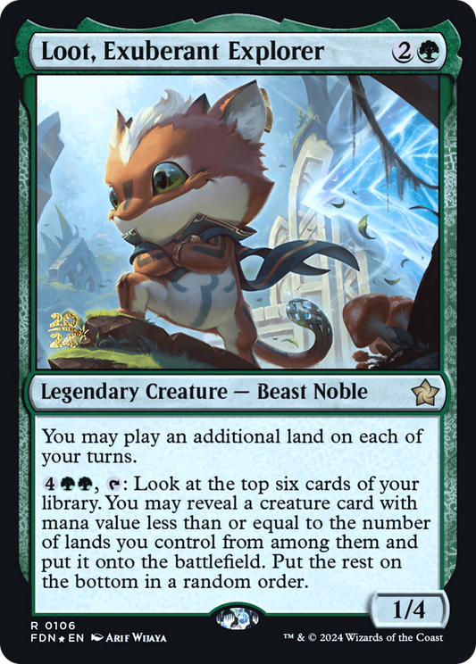 Loot, Exuberant Explorer Foil (106S)