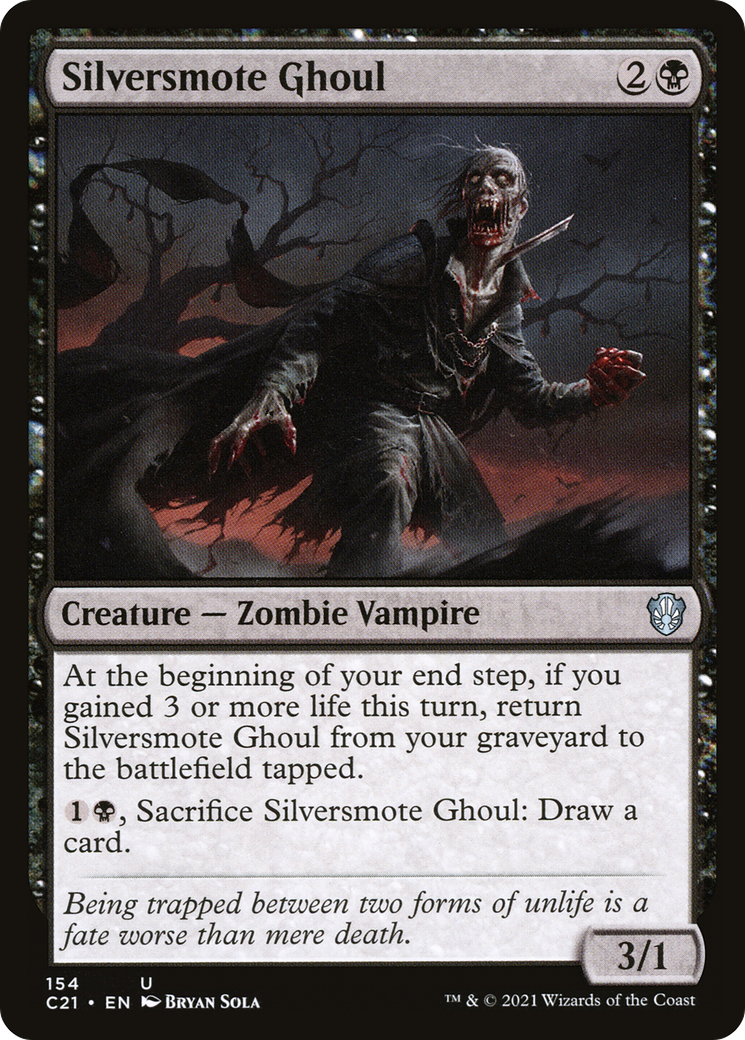 Silversmote Ghoul [Commander 2021] | Silver Goblin