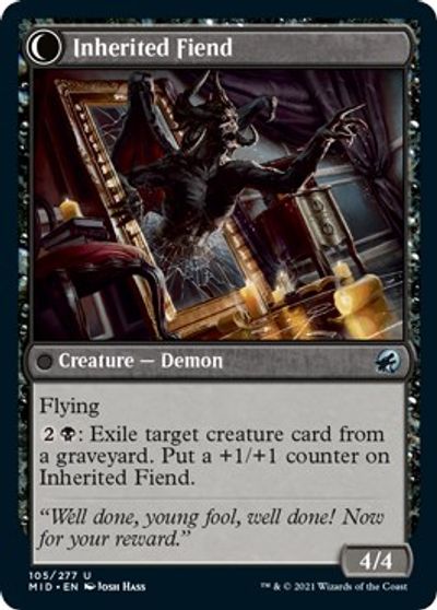 Heirloom Mirror (105) Foil - Innistrad: Midnight Hunt