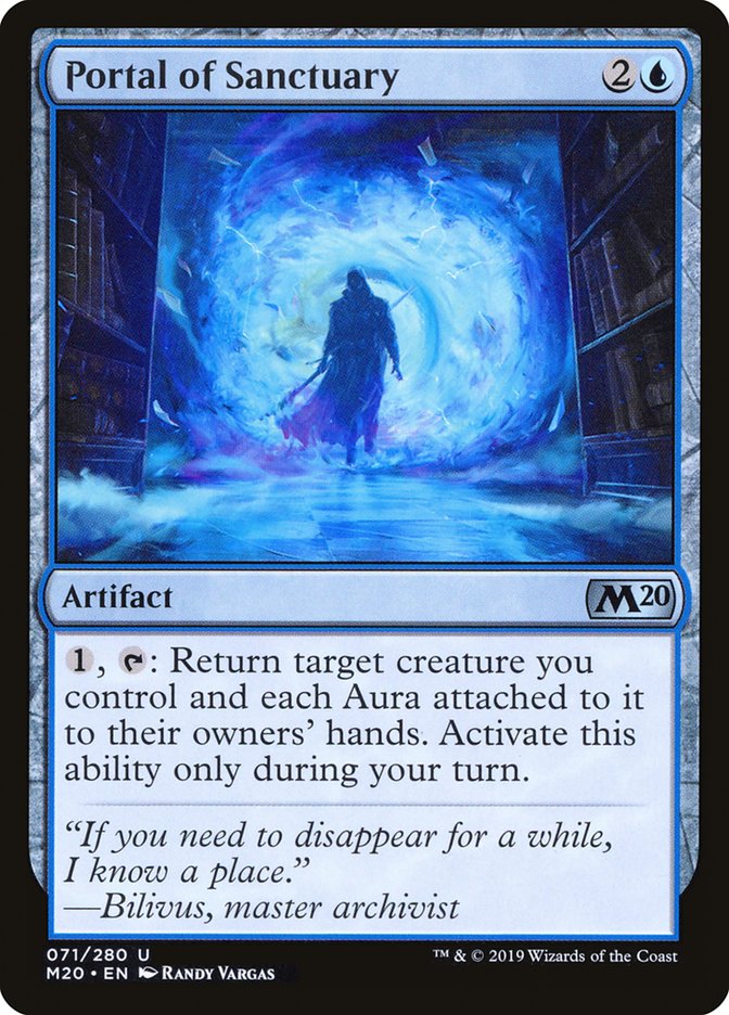 Portal of Sanctuary [Core Set 2020] | Silver Goblin