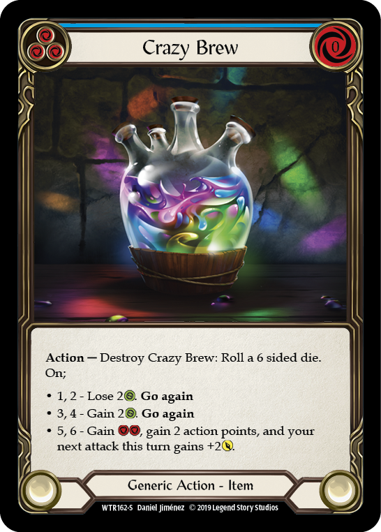 Crazy Brew [WTR162-S] (Welcome to Rathe)  Alpha Print Normal | Silver Goblin