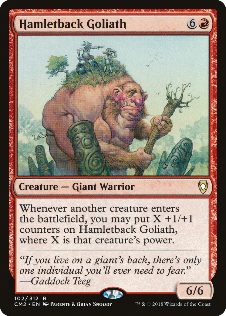 Hamletback Goliath [Commander Anthology Volume II] | Silver Goblin