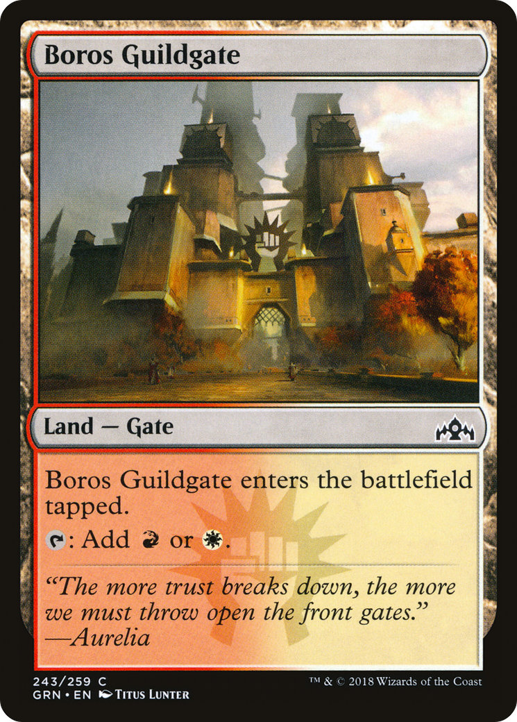 Boros Guildgate (243) Foil - Guilds of Ravnica