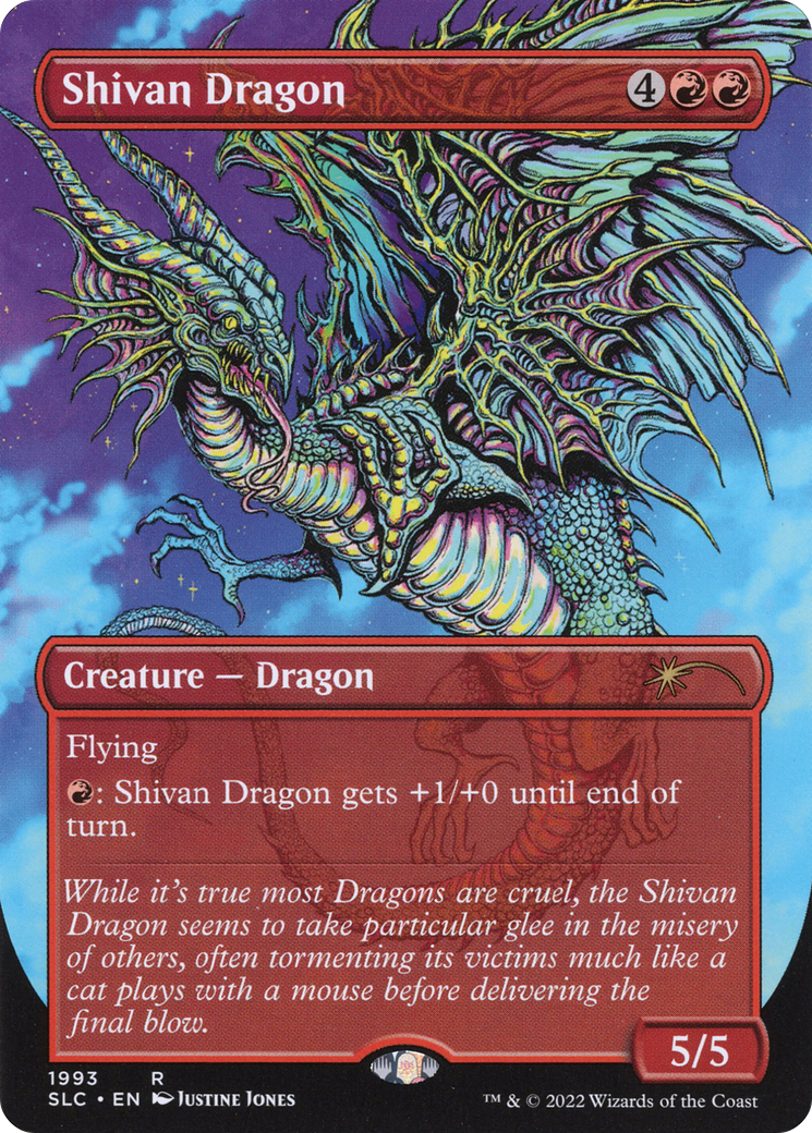 Shivan Dragon (1993) - Secret Lair Countdown Kit