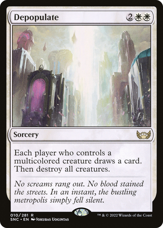 Depopulate (010) Foil - Streets of New Capenna