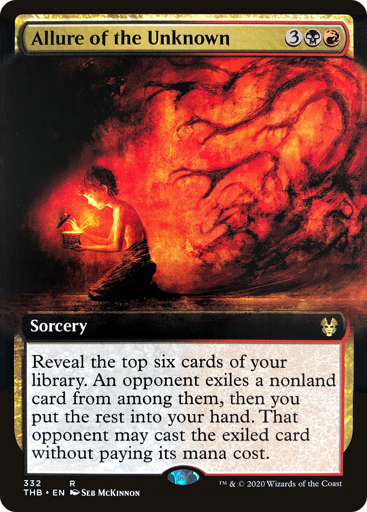 Allure of the Unknown (Extended Art) (332) - Theros Beyond Death
