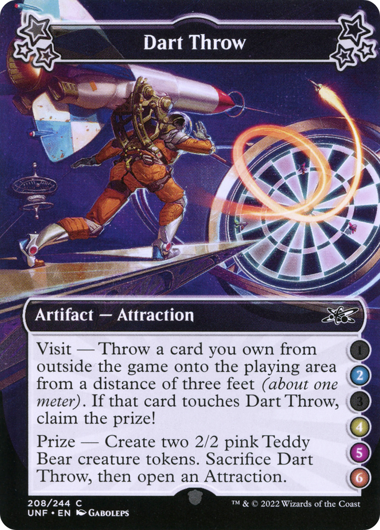 Dart Throw (208c) - Unfinity