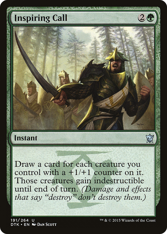 Inspiring Call (191) - Dragons of Tarkir